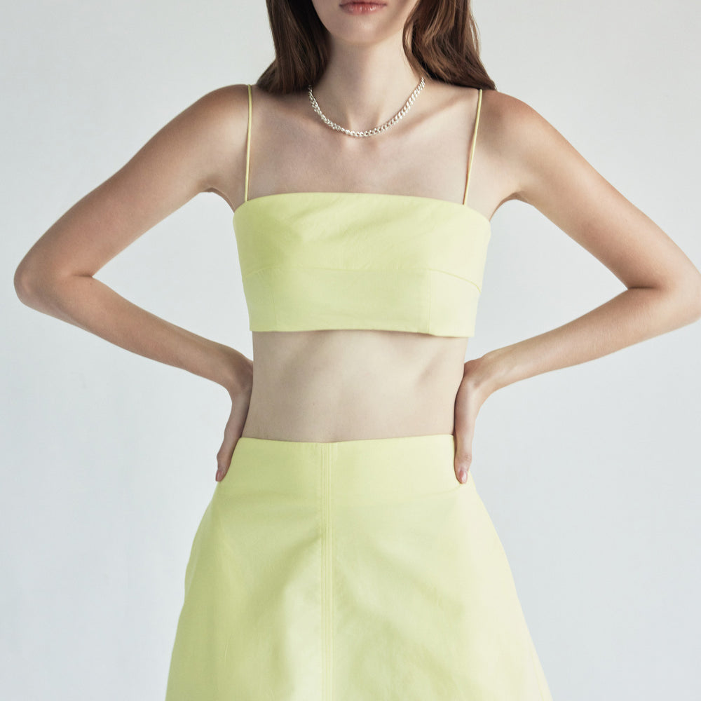 Zoe Straight Cotton Top - MEAN BLVD