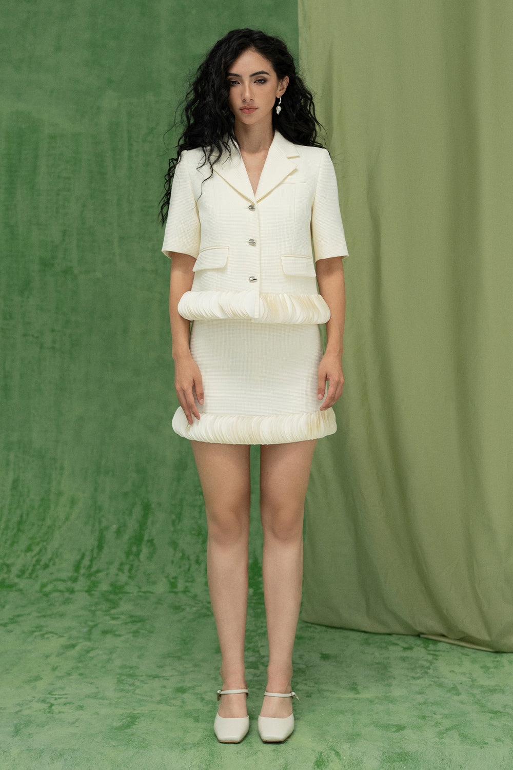 Zuri Notch Neck Blazer - MEAN BLVD