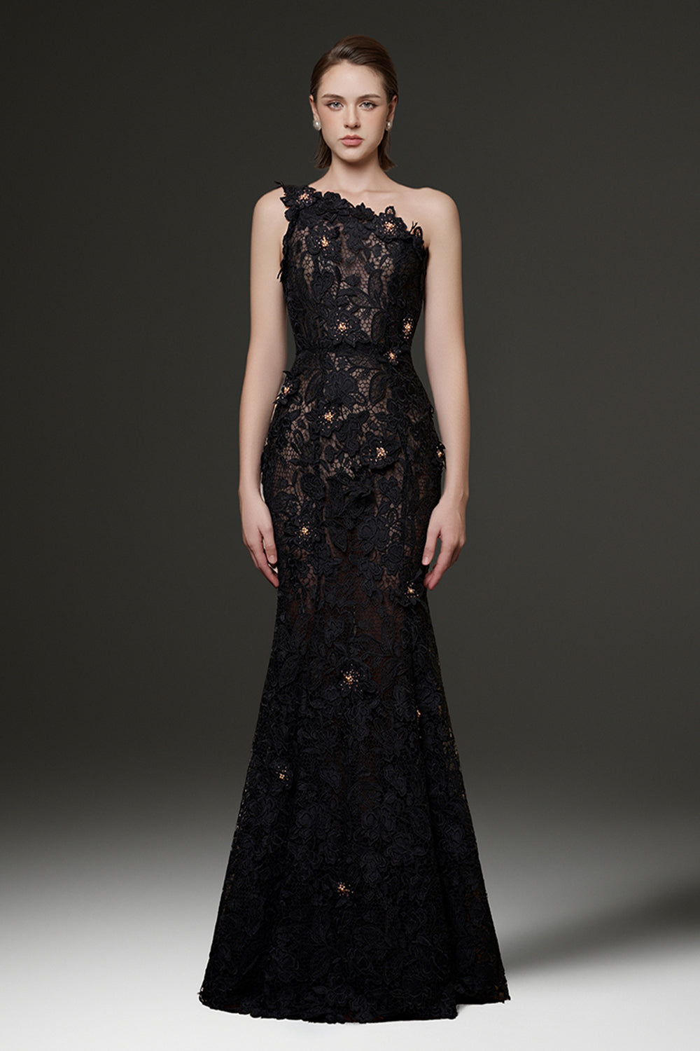 Zyre One Shoulder Maxi Dress - MEAN BLVD