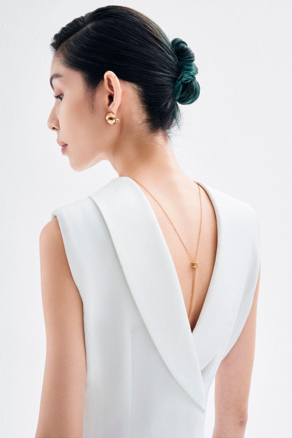 Abigail A-line Sleeveless Crepe Midi Dress - MEAN BLVD