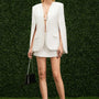 Addisyn Straight Split Sleeved Khaki Blazer - MEAN BLVD