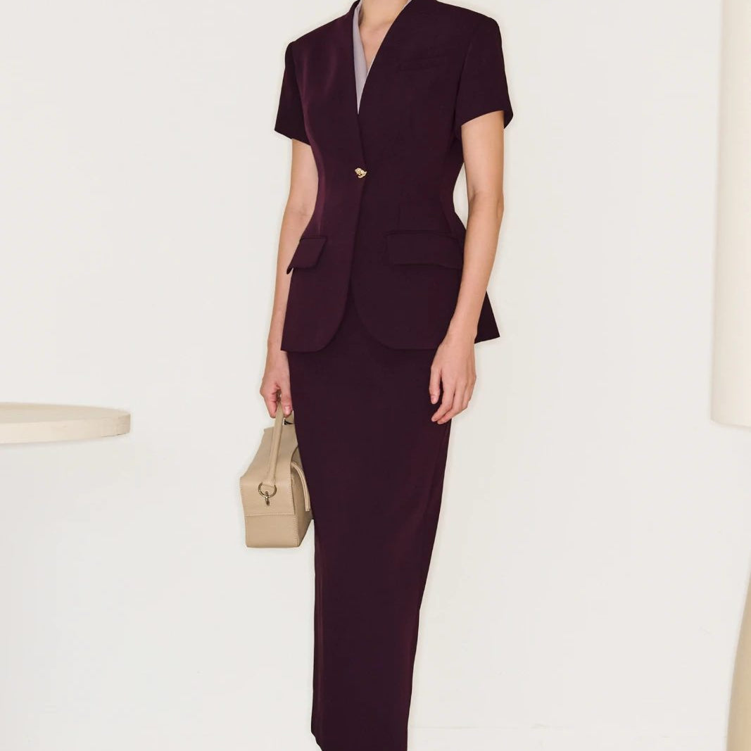 Adelaide Peplum Jacket - MEAN BLVD