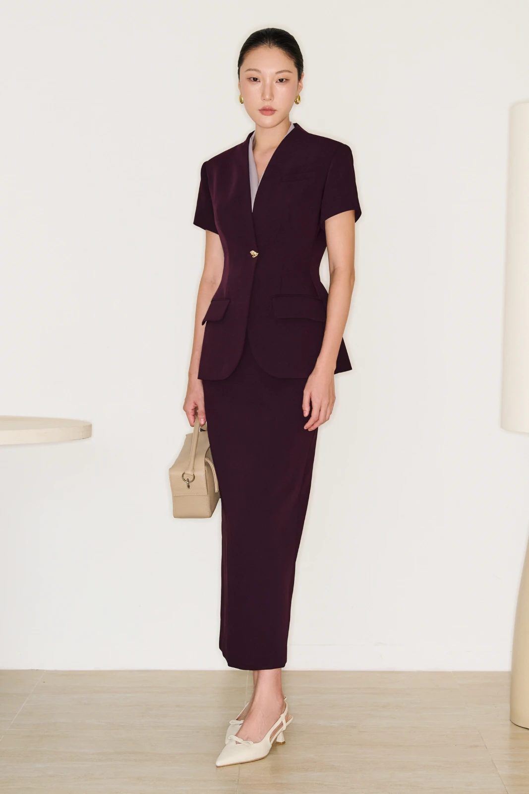 Adelaide Peplum Jacket - MEAN BLVD