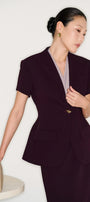 Adelaide Peplum Jacket - MEAN BLVD
