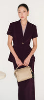 Adelaide Peplum Jacket - MEAN BLVD