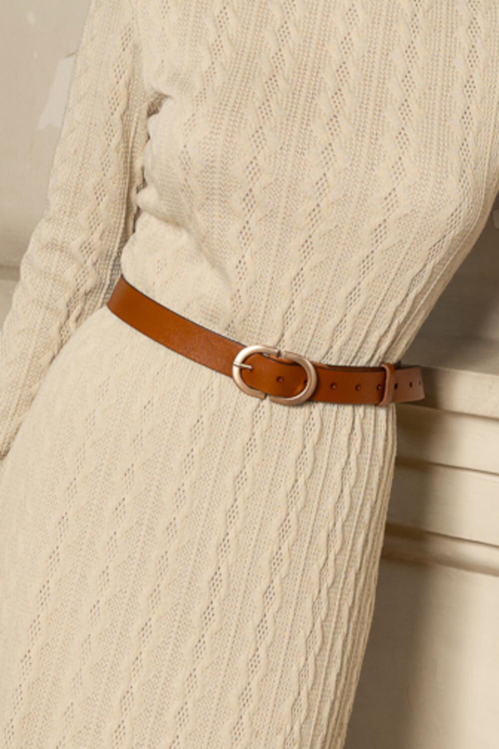 Adeline Cowhide Leather Belt - MEAN BLVD