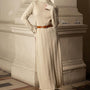 Adeline Straight Long Sleeved Knit Maxi Dress - MEAN BLVD