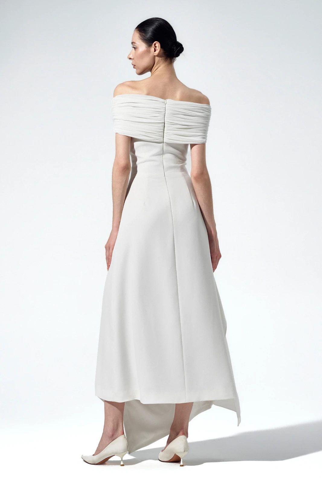 Aeria Off-Shoulder Maxi Dress - MEAN BLVD