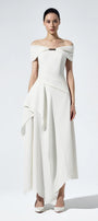 Aeria Off-Shoulder Maxi Dress - MEAN BLVD