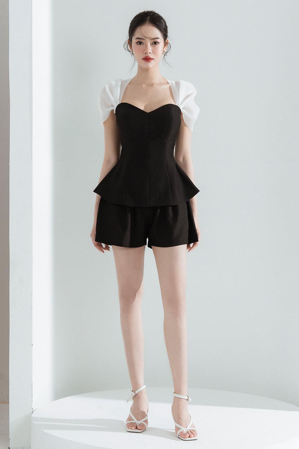 Alice Fit and Flare Queen Anne Neck Polycotton Shirt - MEAN BLVD