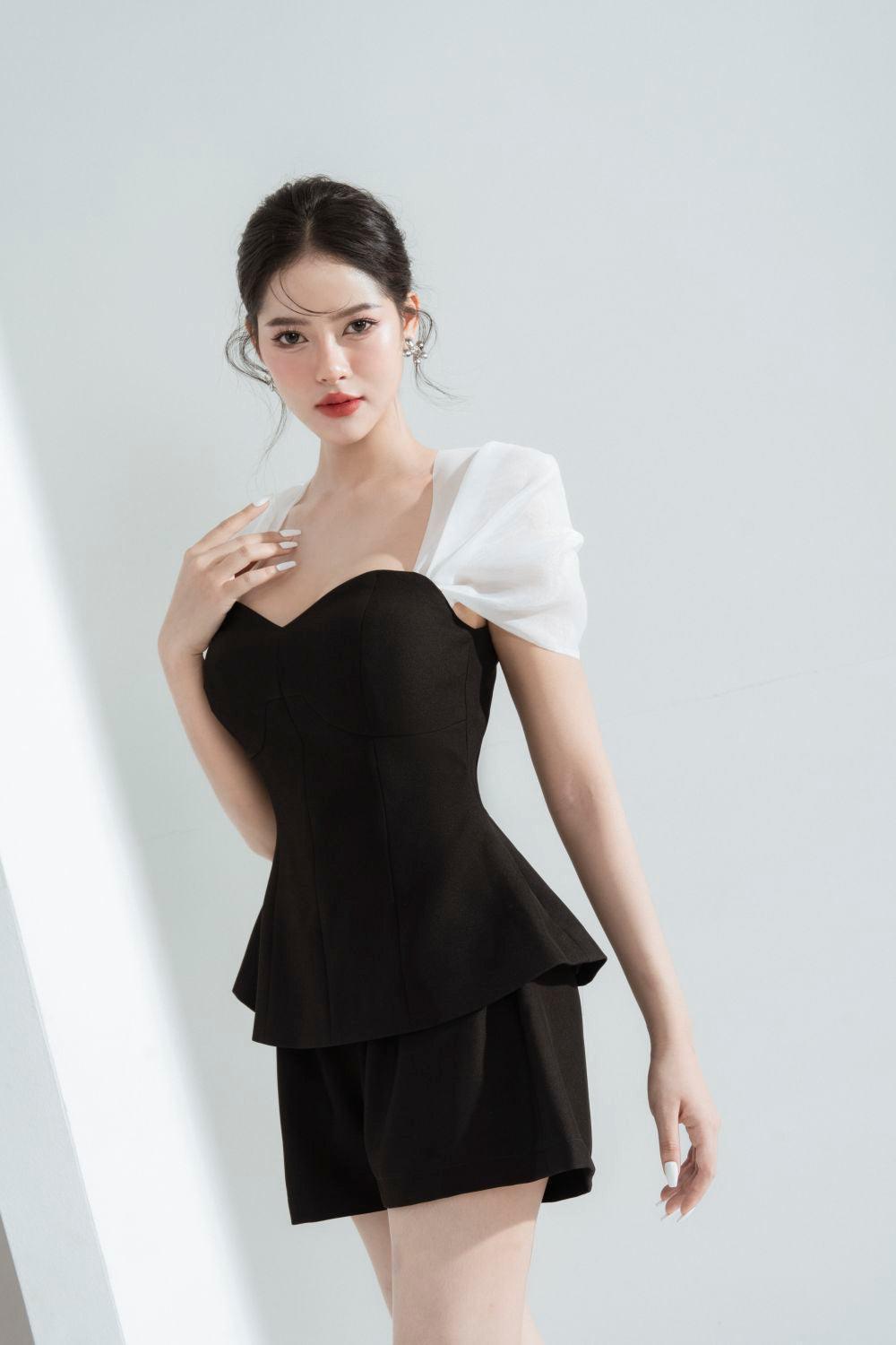 Alice Fit and Flare Queen Anne Neck Polycotton Shirt - MEAN BLVD