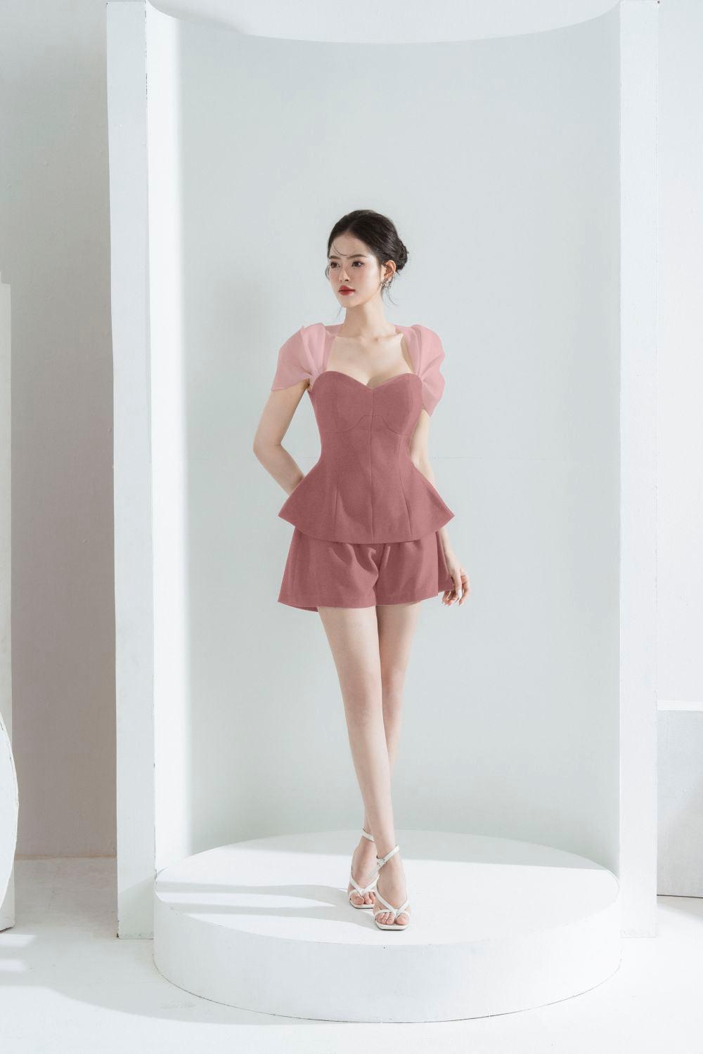 Alice Fit and Flare Queen Anne Neck Polycotton Shirt - MEAN BLVD