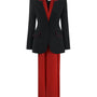 Alva A-line Flap Pocket Poly Silk Blazer - MEAN BLVD