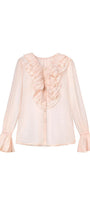 Amanda Straight Poet Sleeved Polyester Blouse - MEAN BLVD