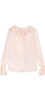 Amanda Straight Poet Sleeved Polyester Blouse - MEAN BLVD