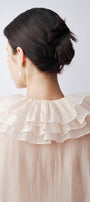 Amanda Straight Poet Sleeved Polyester Blouse - MEAN BLVD