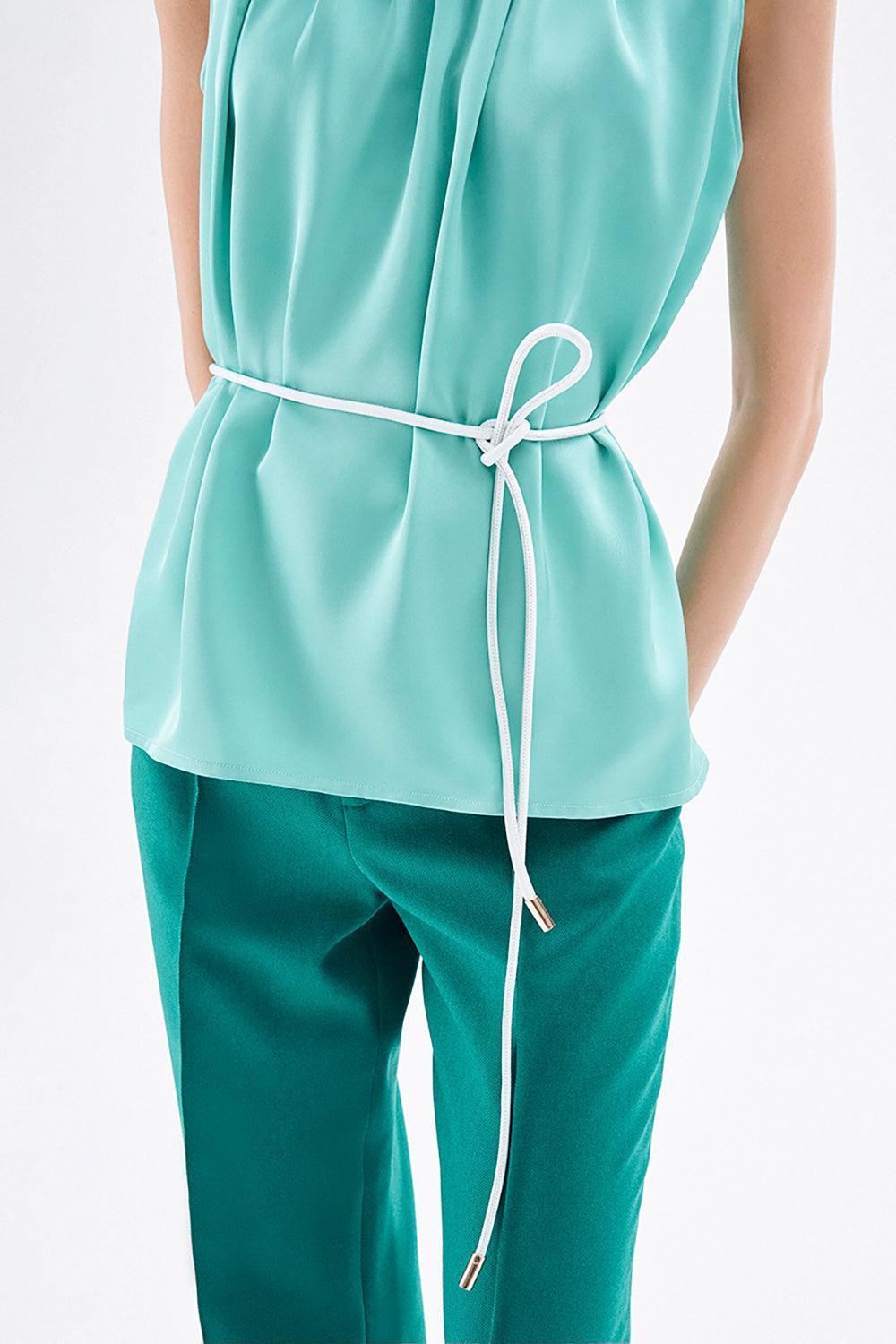 Amelia Cowhide Leather Belt - MEAN BLVD