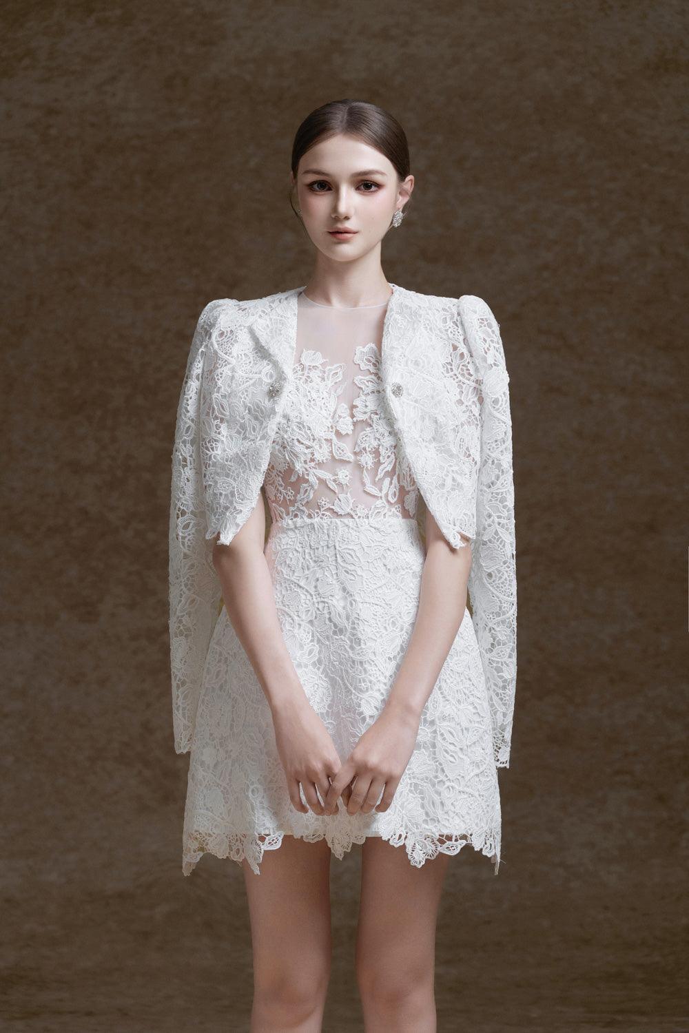 amour mini dress Amor Mini Dress Cream