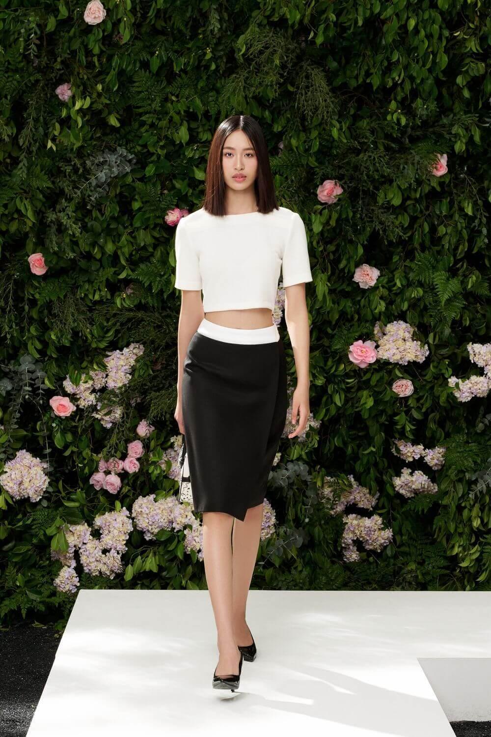 Ana Wrap High Waist Wool Knee-length Skirt - MEAN BLVD