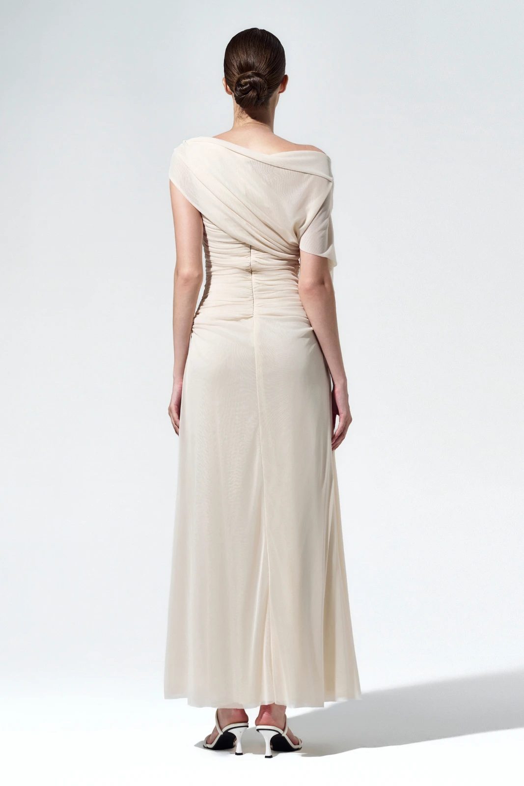 Anaelle Ruched Maxi Dress - MEAN BLVD