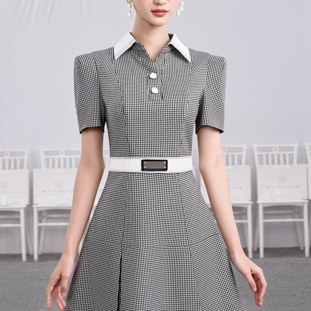 Angel A-line Square Shoulder Cotton Mini Dress - MEAN BLVD