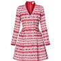 Annette A-line Fringed Tweed Mini Dress - MEAN BLVD