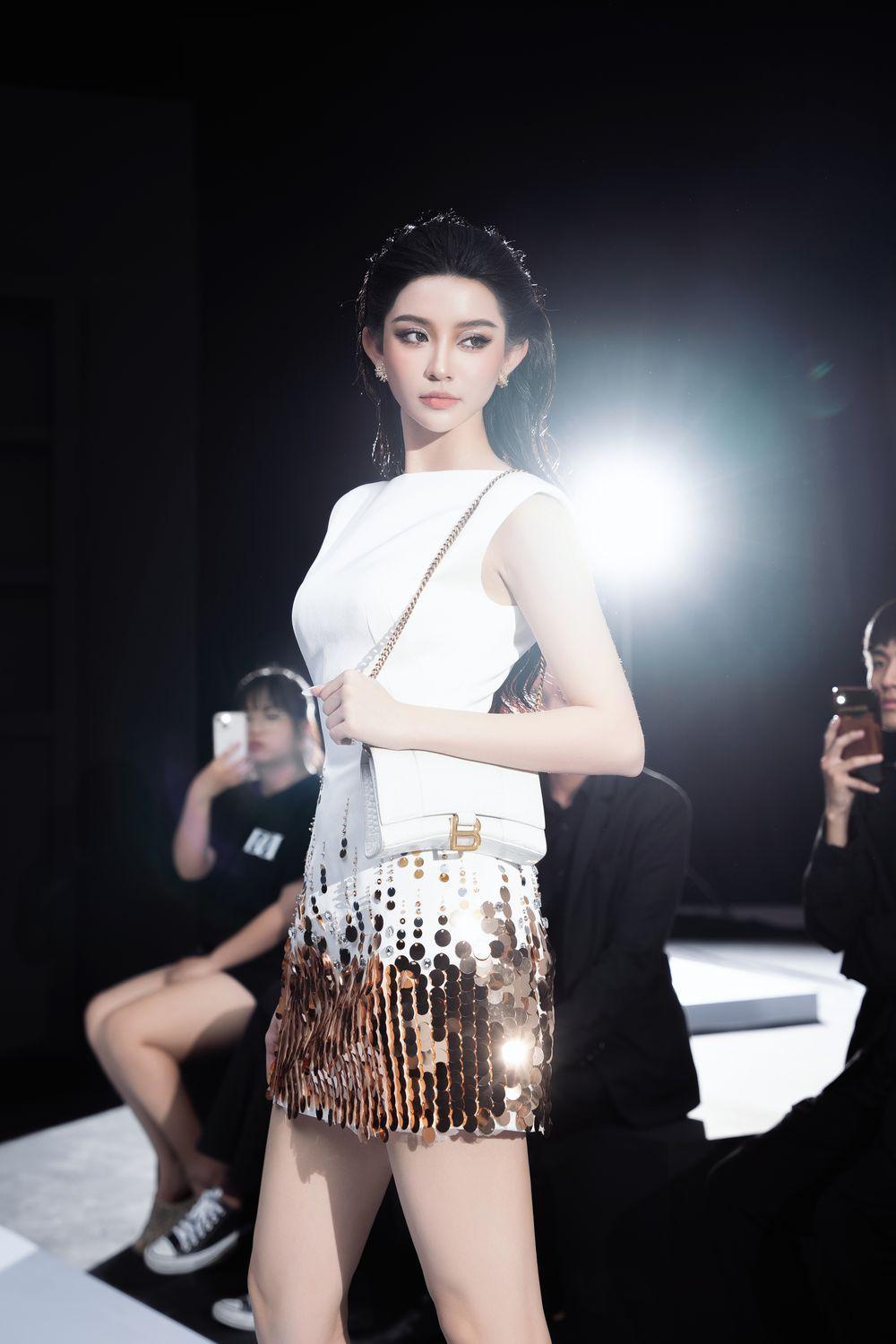 Anvy A-line Boat Neck Chanel Mini Dress - MEAN BLVD