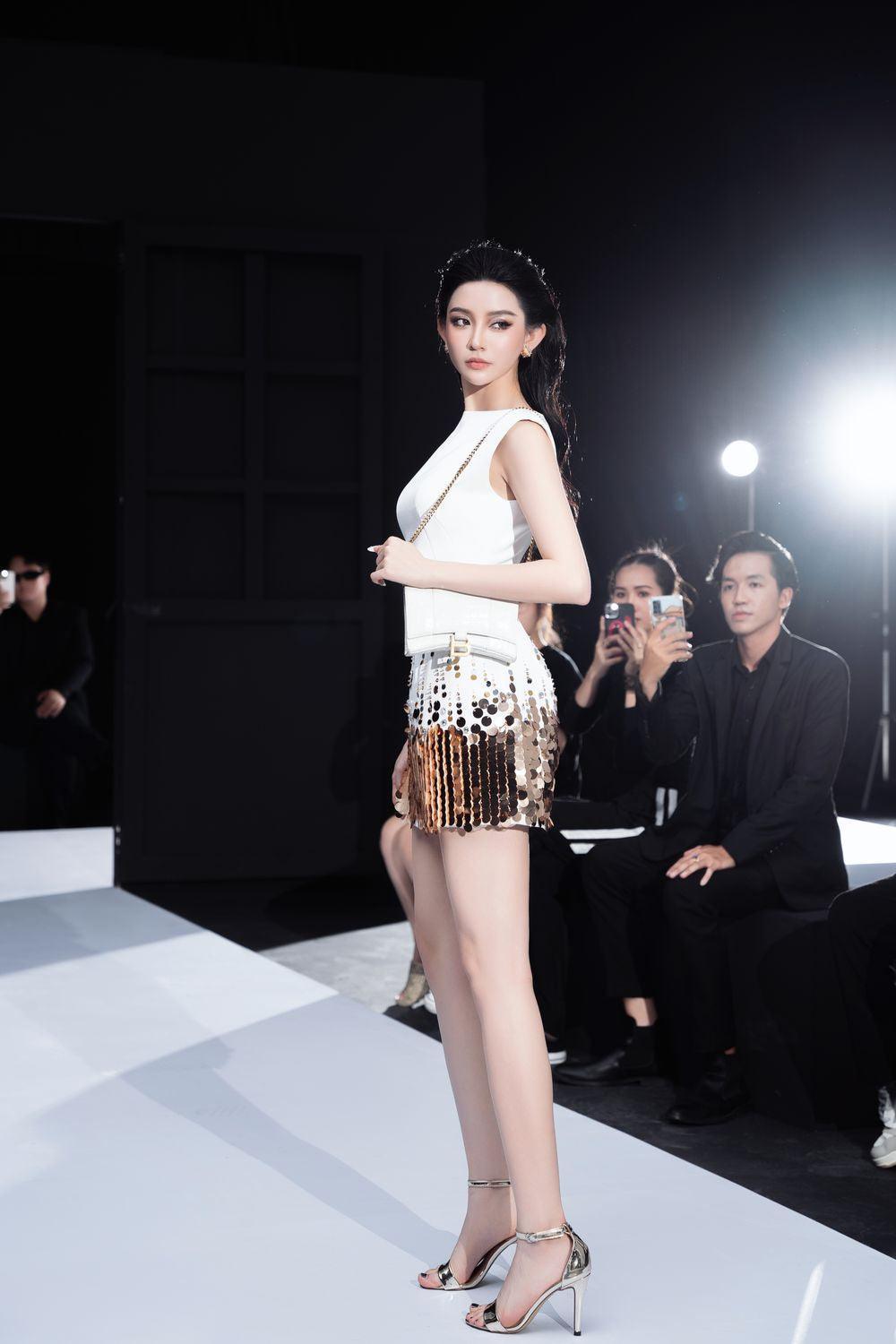 Anvy A-line Boat Neck Chanel Mini Dress - MEAN BLVD