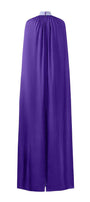 Aphrodite Cape High Neck Jacquard Floor Length Dress - MEAN BLVD