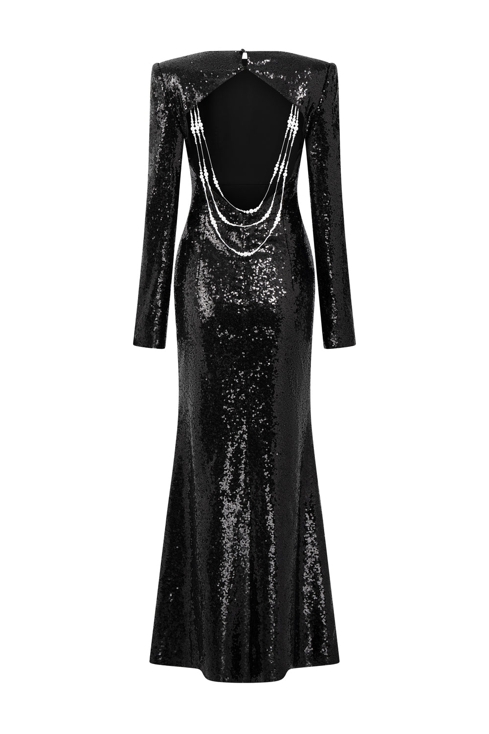 Titan Sheath Sequin Maxi Dress