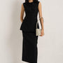Ariyah Peplum Sleeveless Polycotton Top - MEAN BLVD