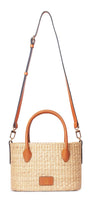 Ashima Zipper Water Hyacinth Fiber Bag - MEAN BLVD