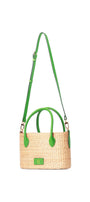 Ashima Zipper Water Hyacinth Fiber Bag - MEAN BLVD