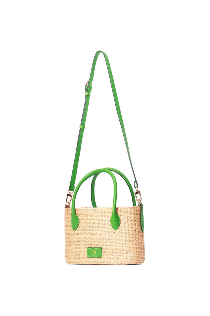 Ashima Zipper Water Hyacinth Fiber Bag - MEAN BLVD