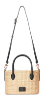 Ashima Zipper Water Hyacinth Fiber Bag - MEAN BLVD