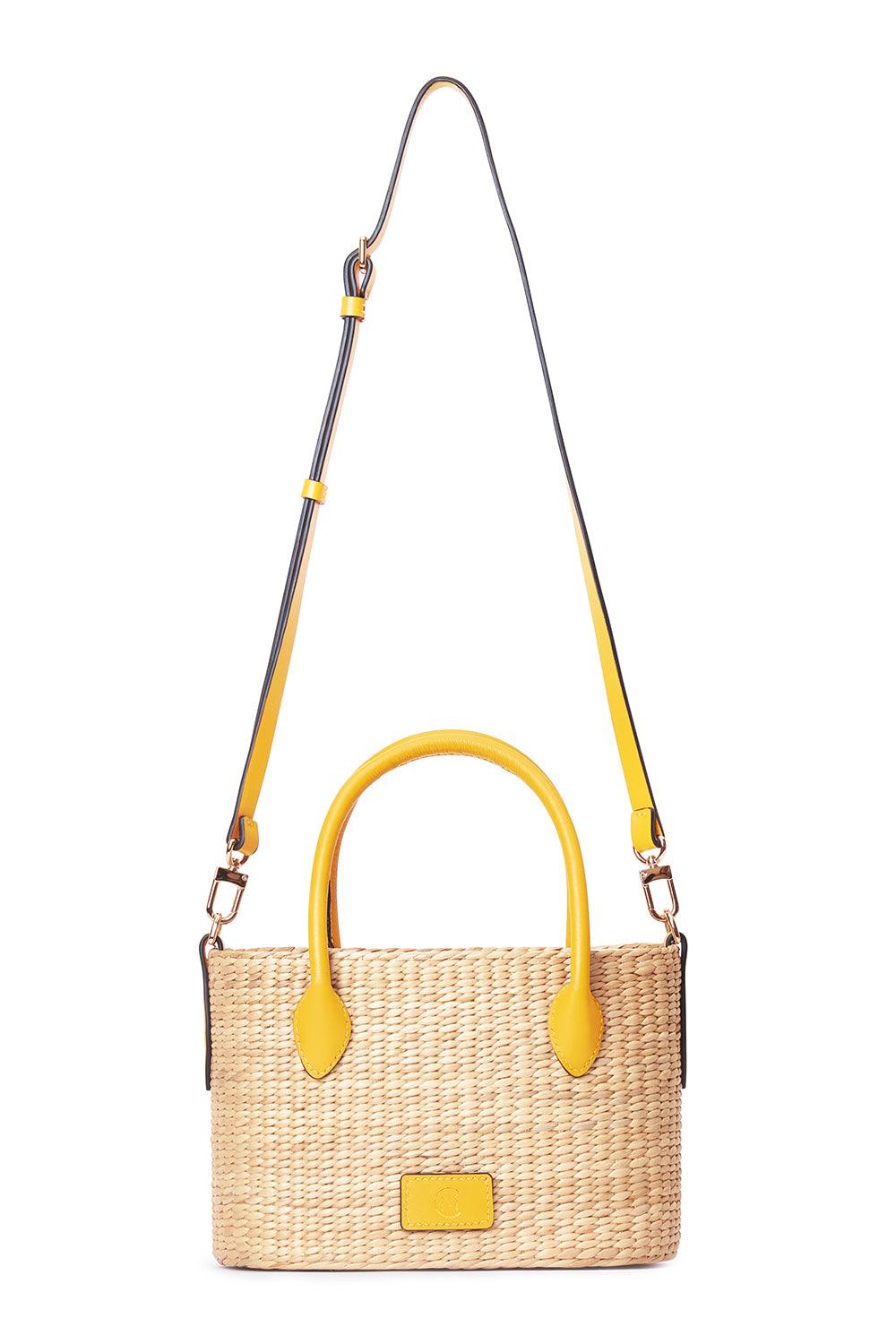 Ashima Zipper Water Hyacinth Fiber Bag - MEAN BLVD