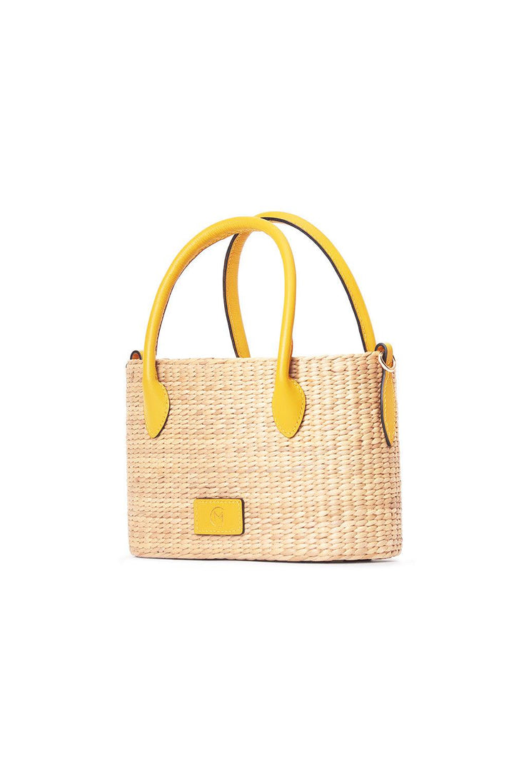 Ashima Zipper Water Hyacinth Fiber Bag - MEAN BLVD