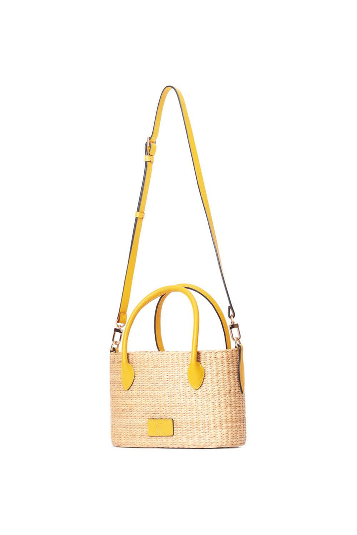 Ashima Zipper Water Hyacinth Fiber Bag - MEAN BLVD