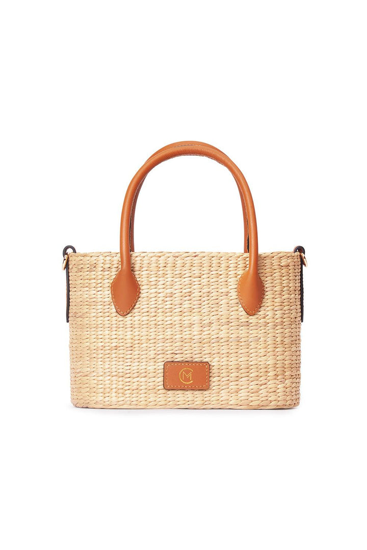 Ashima Zipper Water Hyacinth Fiber Bag - MEAN BLVD