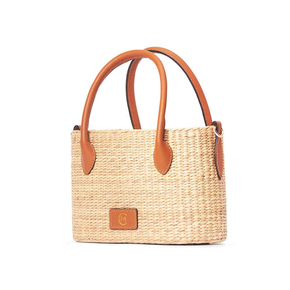Ashima Zipper Water Hyacinth Fiber Bag - MEAN BLVD
