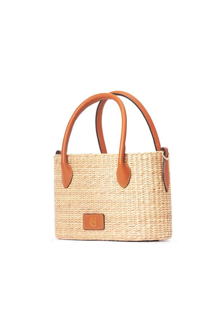 Ashima Zipper Water Hyacinth Fiber Bag - MEAN BLVD