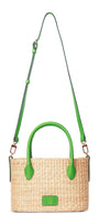 Ashima Zipper Water Hyacinth Fiber Bag - MEAN BLVD