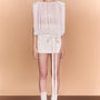 Aspen Gathered See-Through Chiffon Top - MEAN BLVD