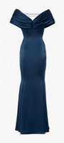 Assertive Draped Maxi Dress - MEAN BLVD