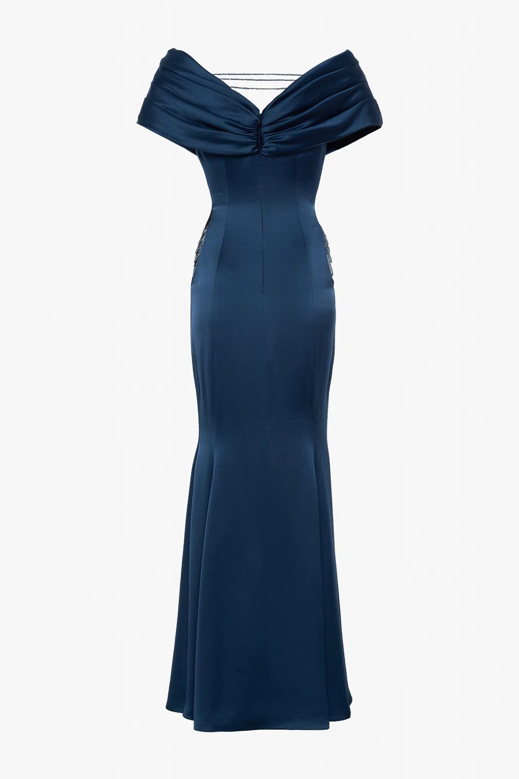 Assertive Draped Maxi Dress - MEAN BLVD
