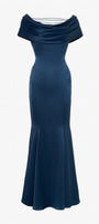 Assertive Draped Maxi Dress - MEAN BLVD