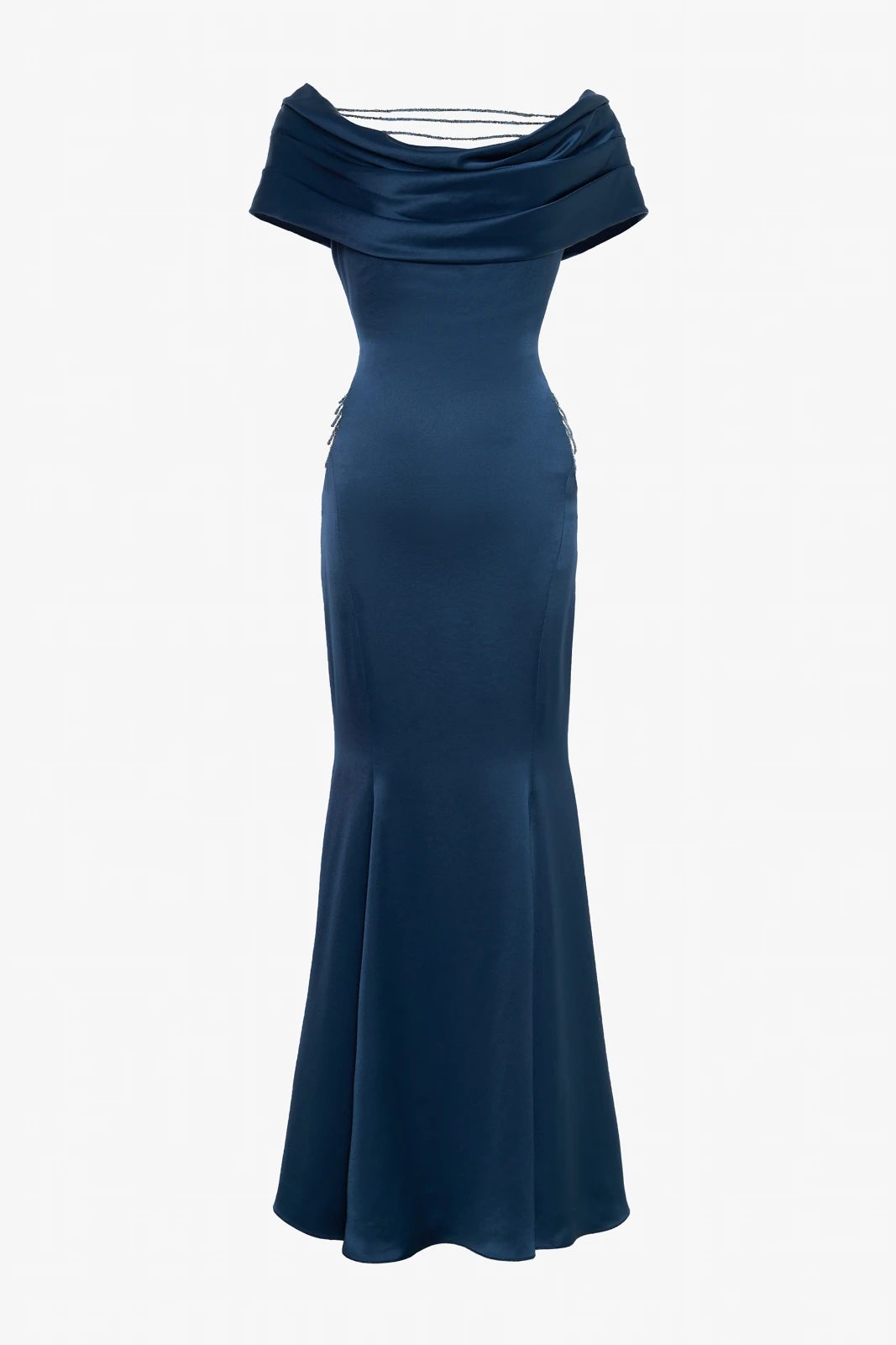 Assertive Draped Maxi Dress - MEAN BLVD