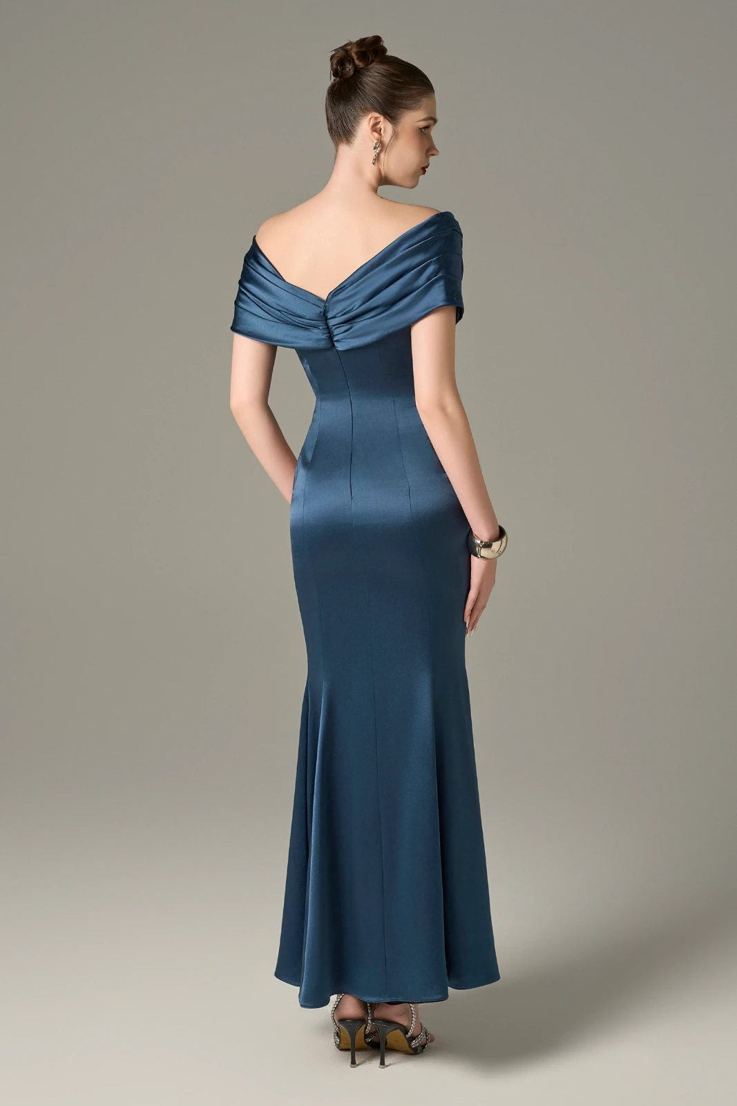 Assertive Draped Maxi Dress - MEAN BLVD