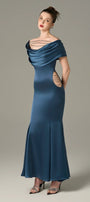 Assertive Draped Maxi Dress - MEAN BLVD