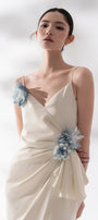 Aster Floral Applique Maxi Dress - MEAN BLVD
